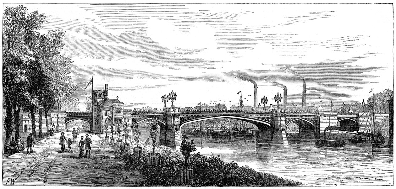 Skeldergate Bridge, York, North Yorkshire, 19th century by Unbekannt