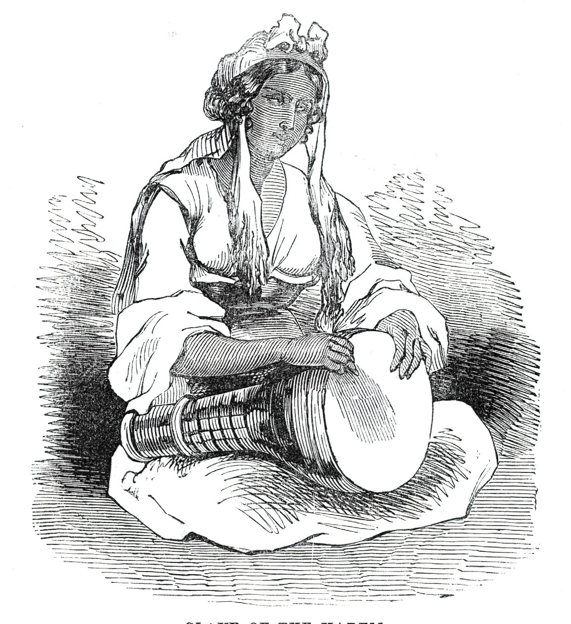 Slave of the Harem, 1844 by Unbekannt