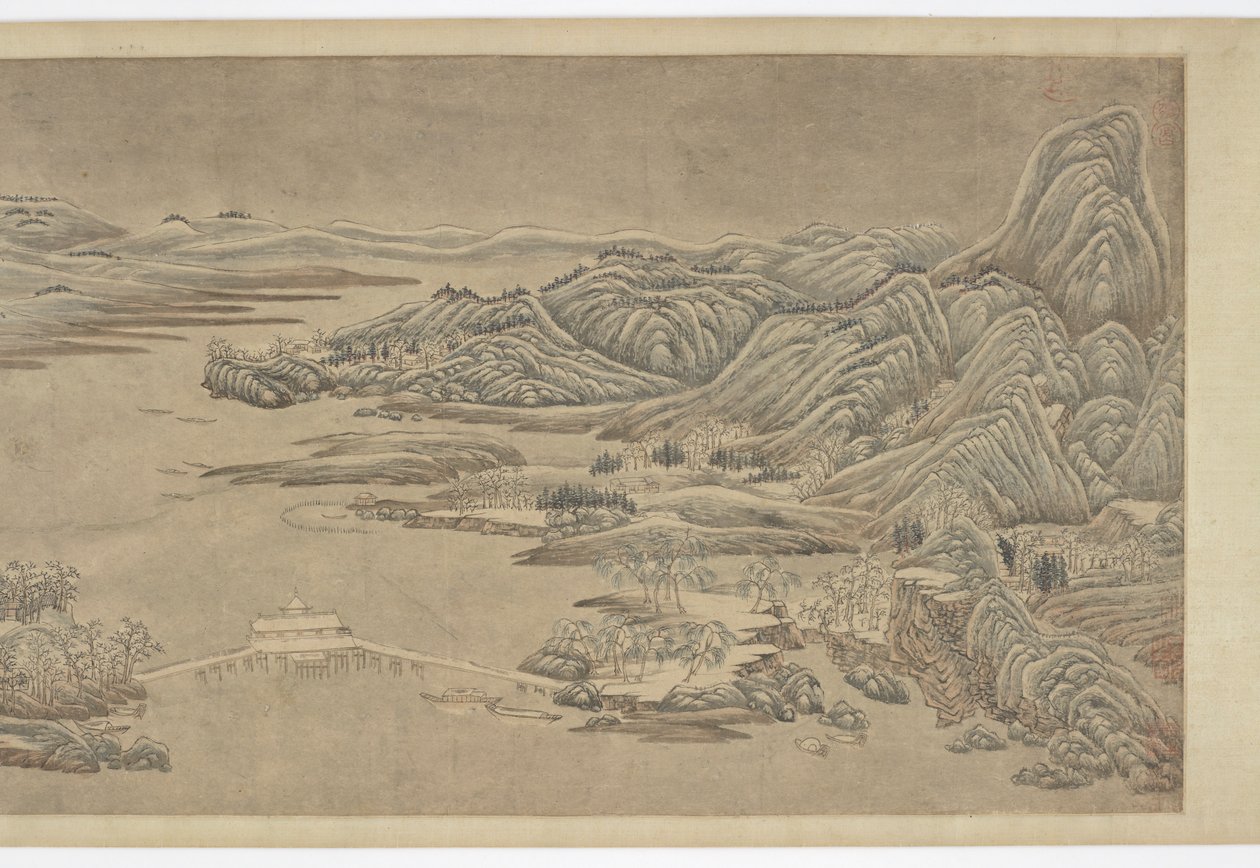Snow Clearing on Mountains and Rivers by Unbekannt