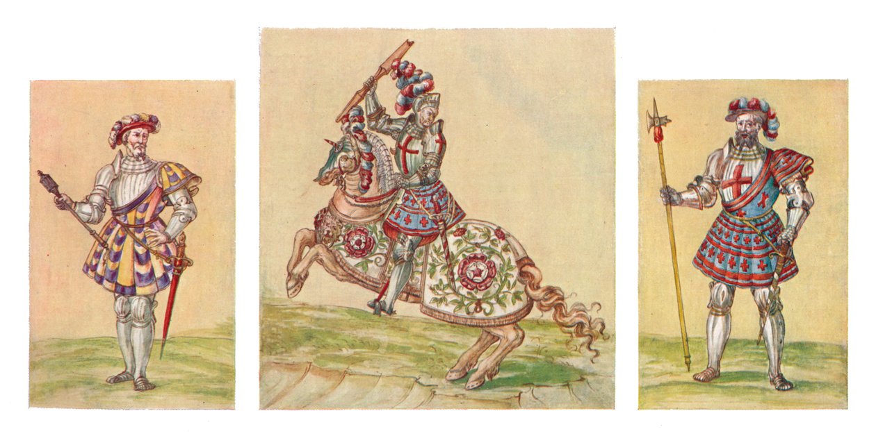 Soldiers of the Tudor Period, 16th century by Unbekannt