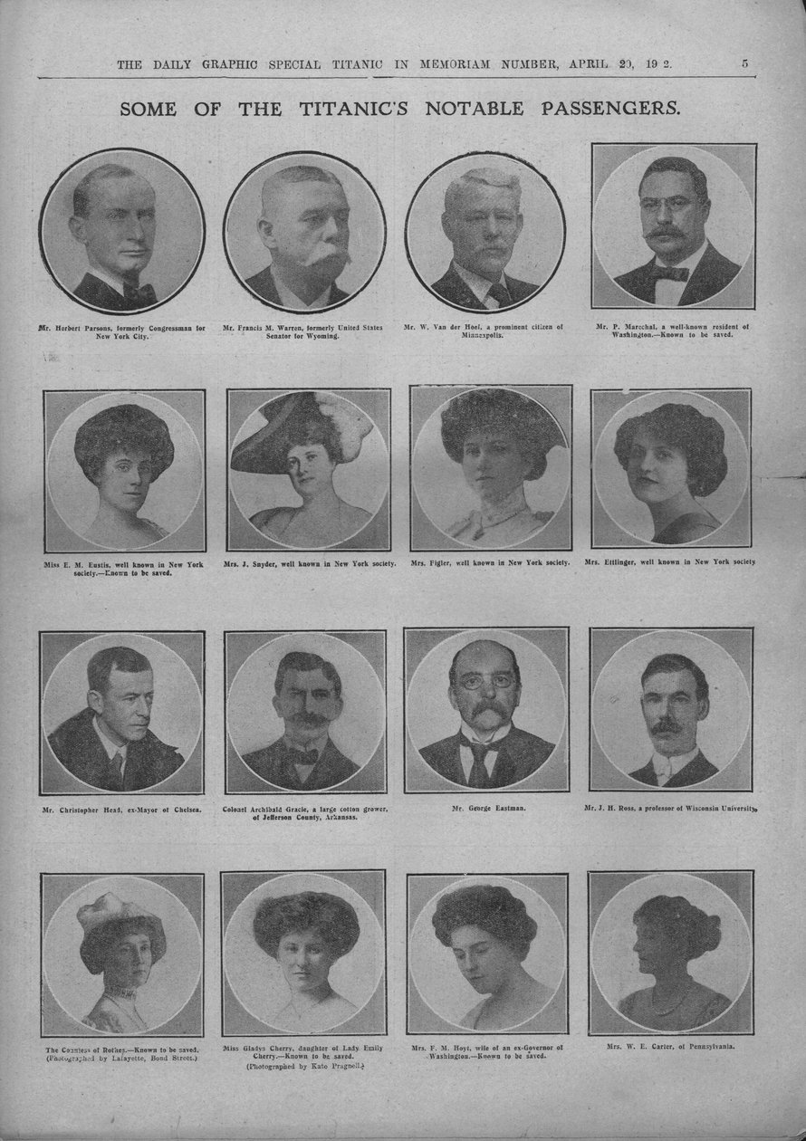 Some of the Titanic