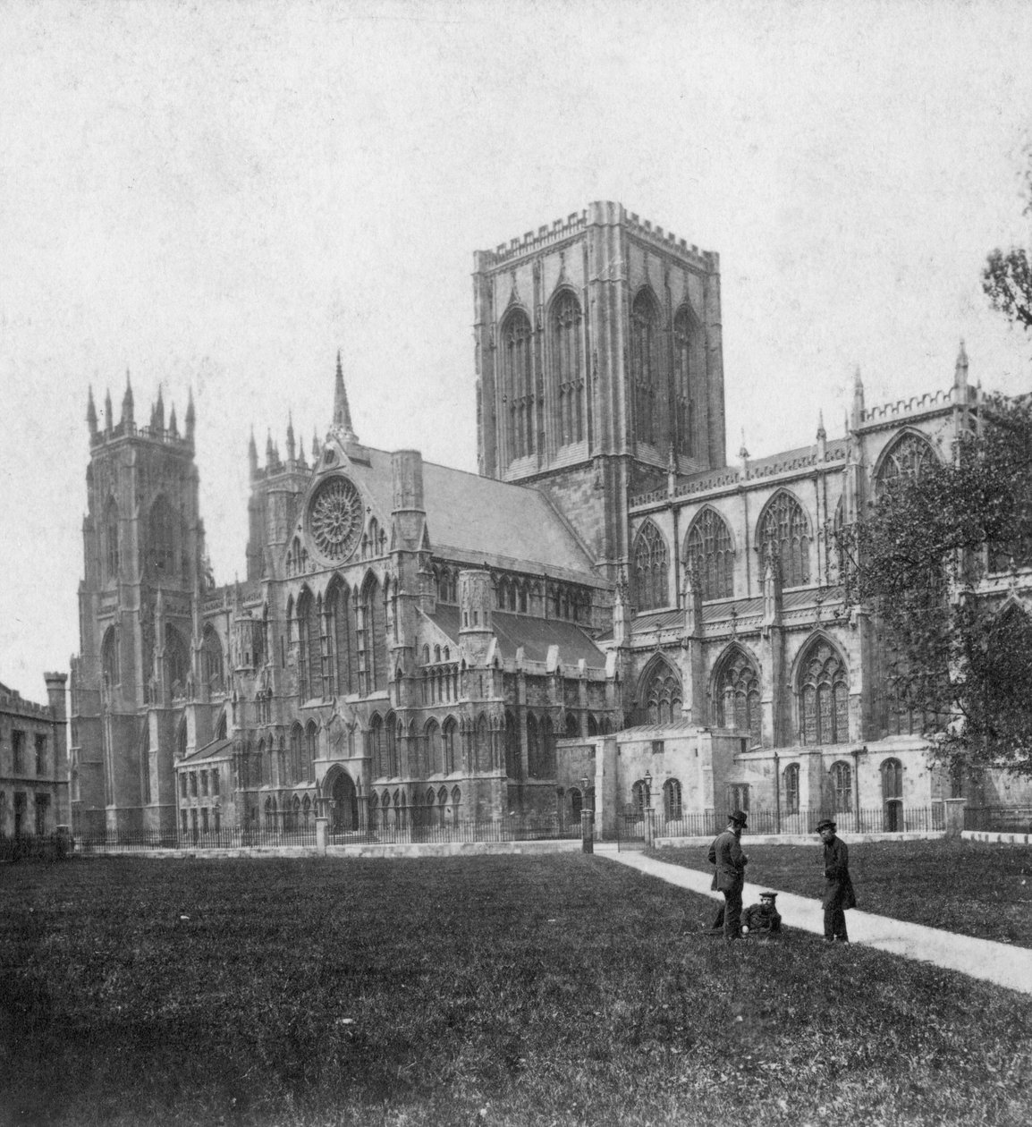 South-East View of York Minster, Yorkshire by Unbekannt