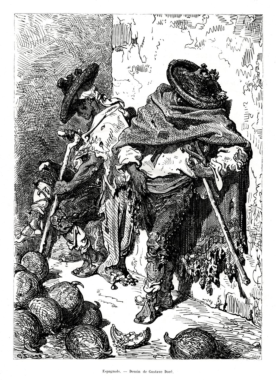 Spaniards, 1886 by Unbekannt