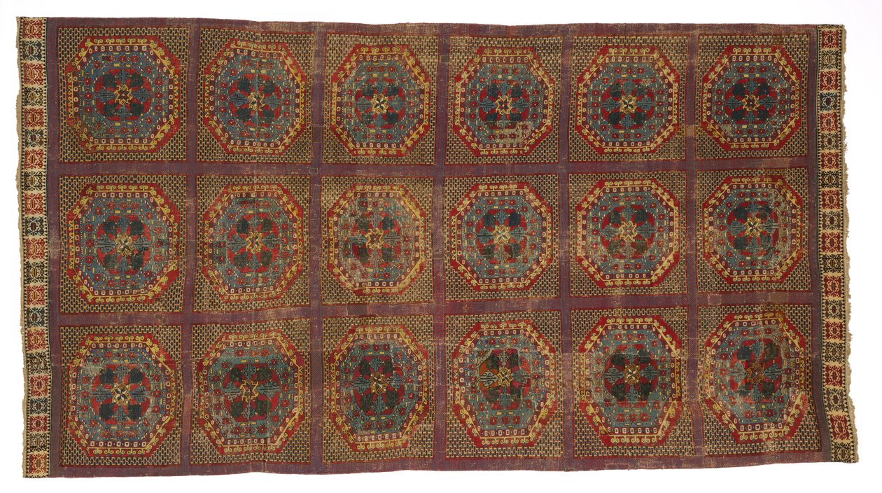 Spanish Carpet with a Turkish Pattern by Unbekannt