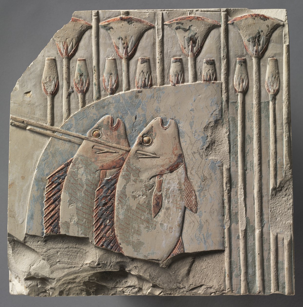 Spearing Fish, c. 667-647 BC by Unbekannt