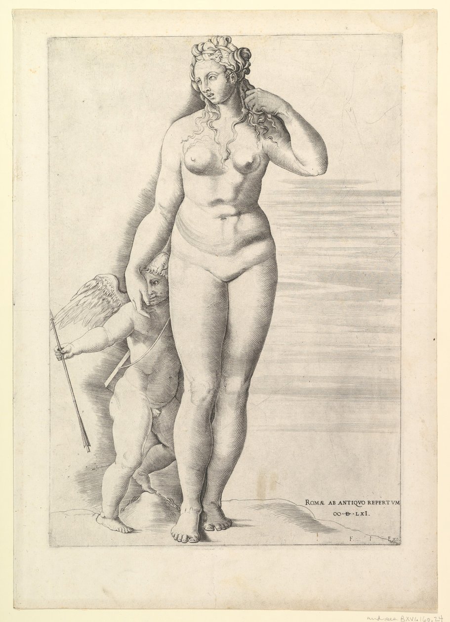 Speculum Romanae Magnificentiae: Venus and Eros by Unbekannt