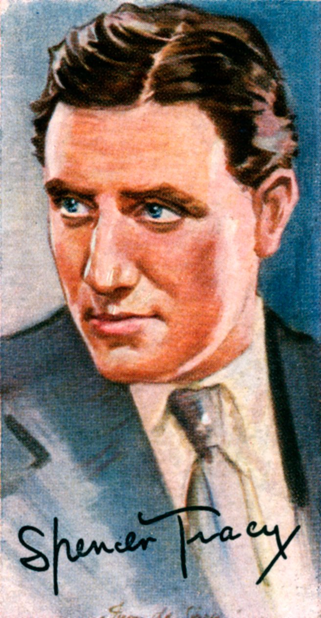 Spencer Tracy, 1900-1967, two time Academy Award winning American film actor, 20th century by Unbekannt
