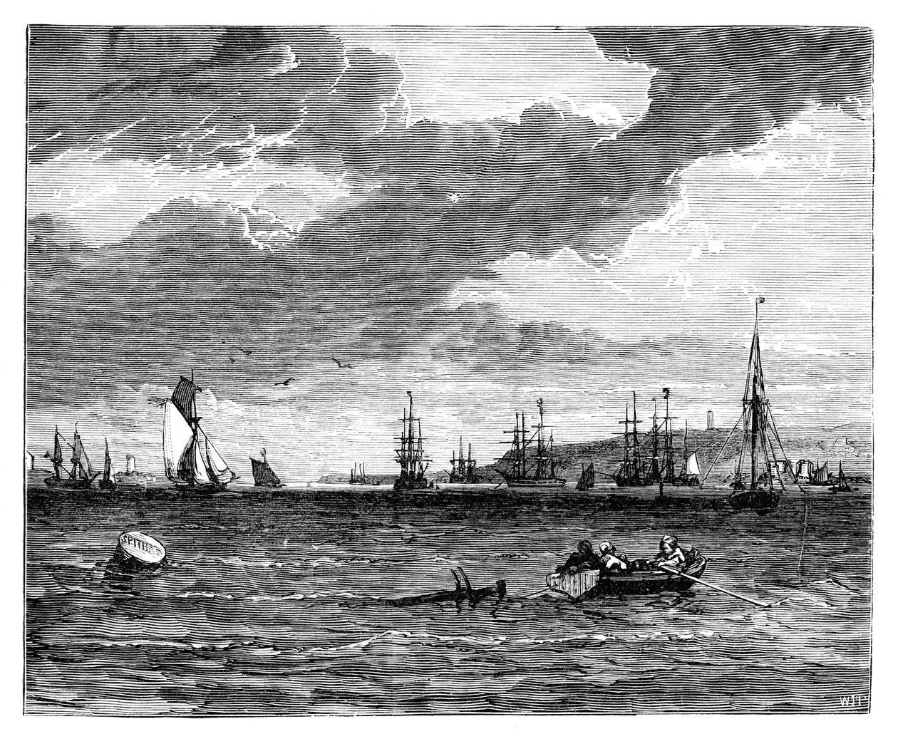 Spithead, Hampshire, c1888 by Unbekannt