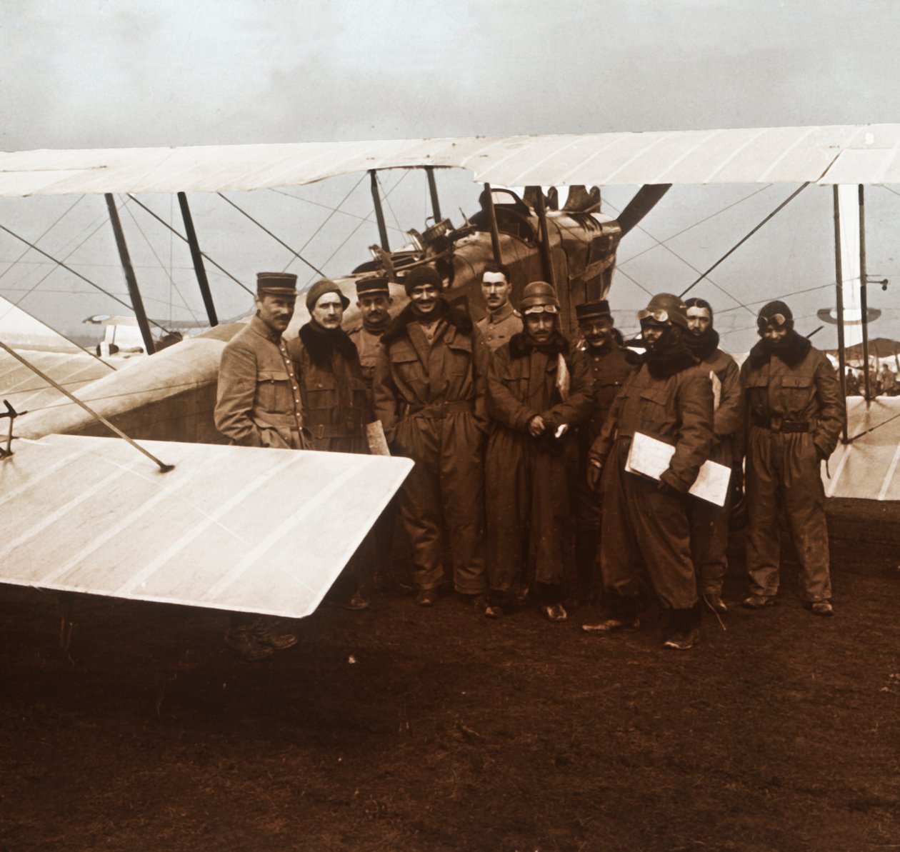 Squadron at Sommesous, northern France by Unbekannt