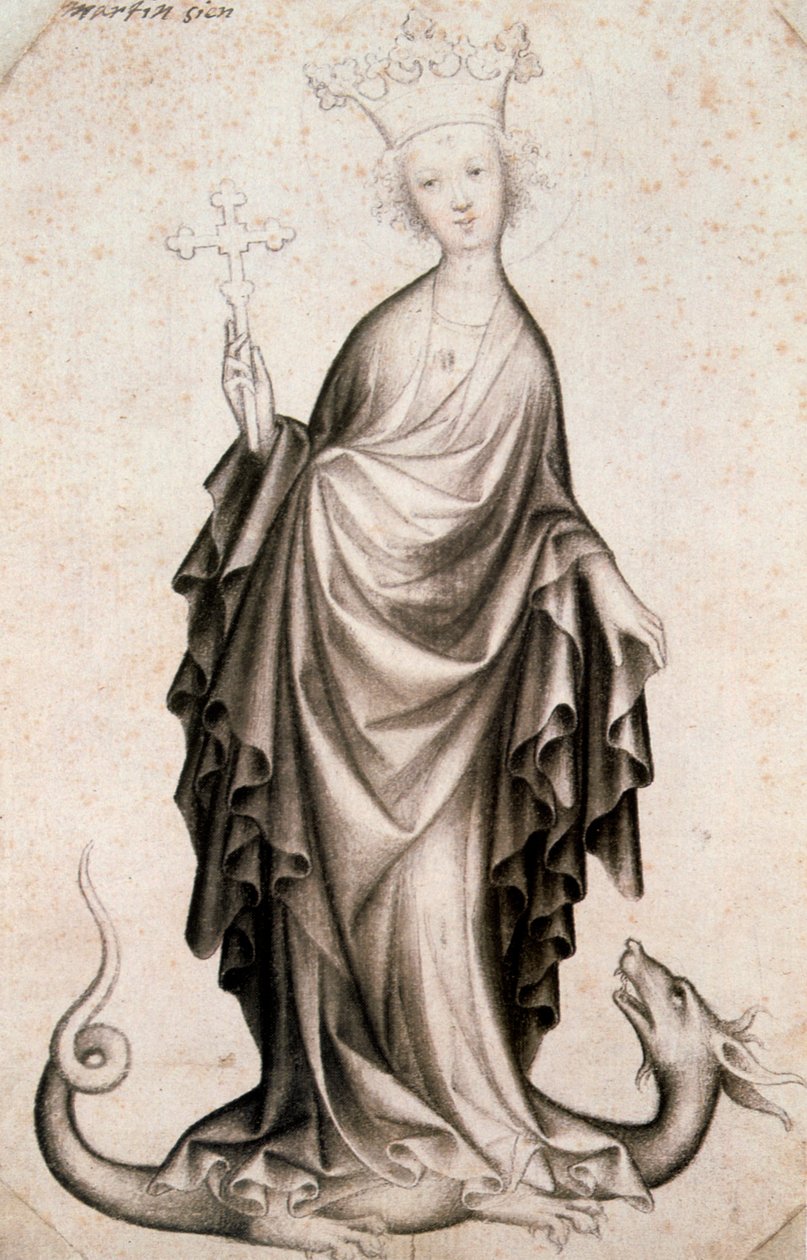 St Margaret, 15th century by Unbekannt