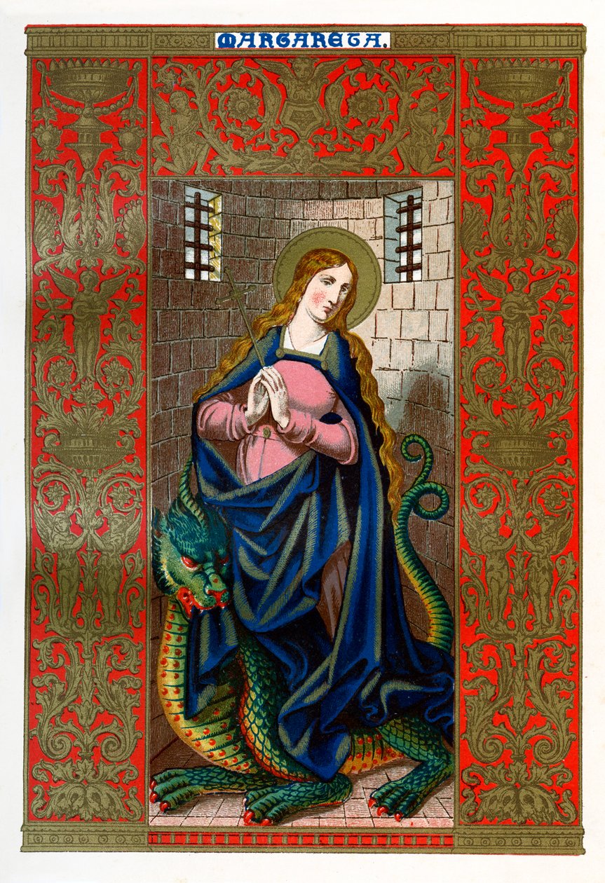 St Margaret by Unbekannt