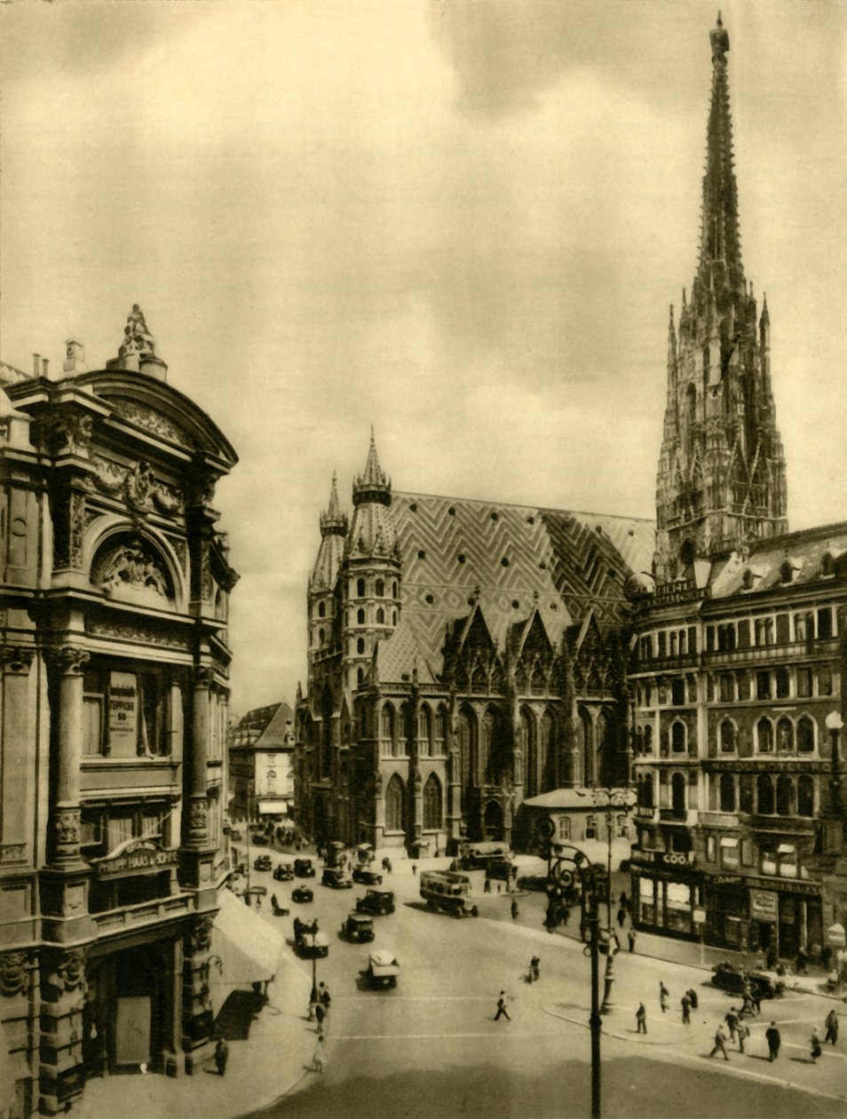 St Stephens Cathedral, Vienna, Austria, c1935 by Unbekannt