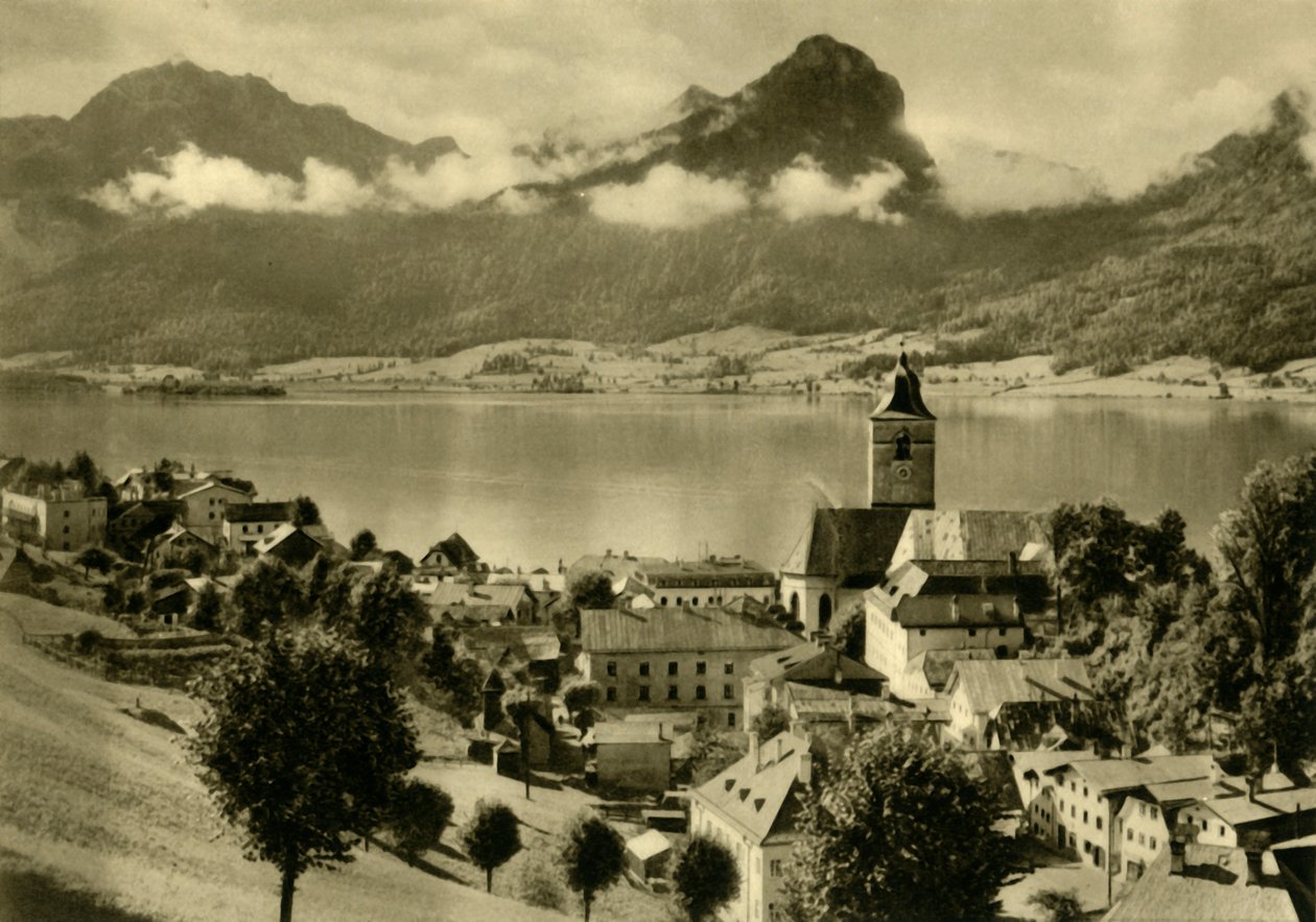 St Wolfgang im Salzkammergut, Upper Austria, c1935 by Unbekannt