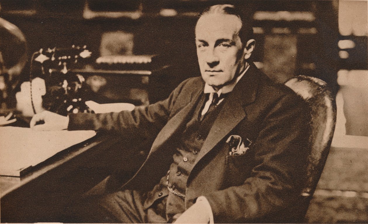 Stanley Baldwin, Newly Elected Prime Minister of the United Kingdom, May 1923 1935 by Unbekannt