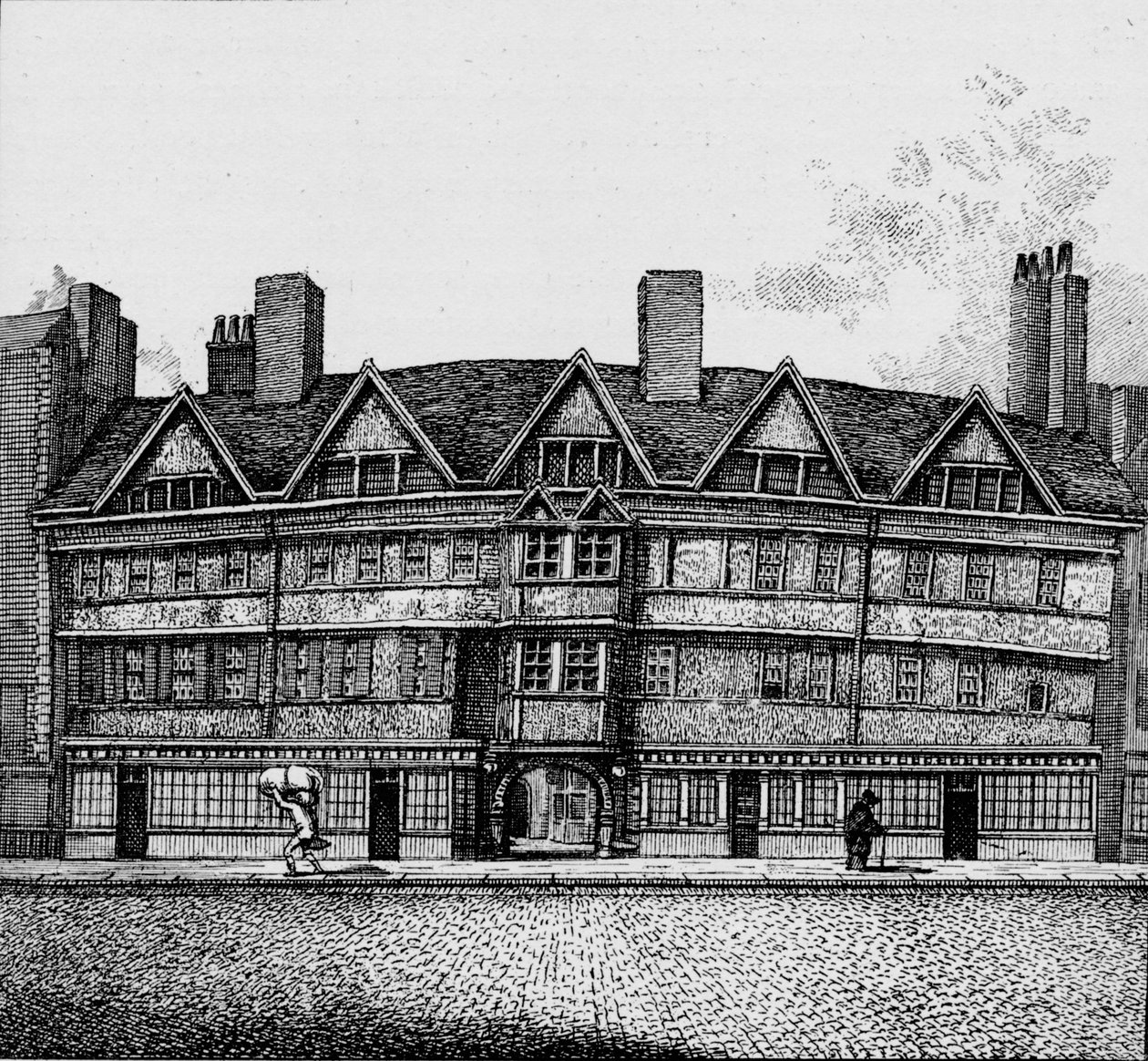 Staple Inn, High Holborn, London, c1890-1904 by Unbekannt
