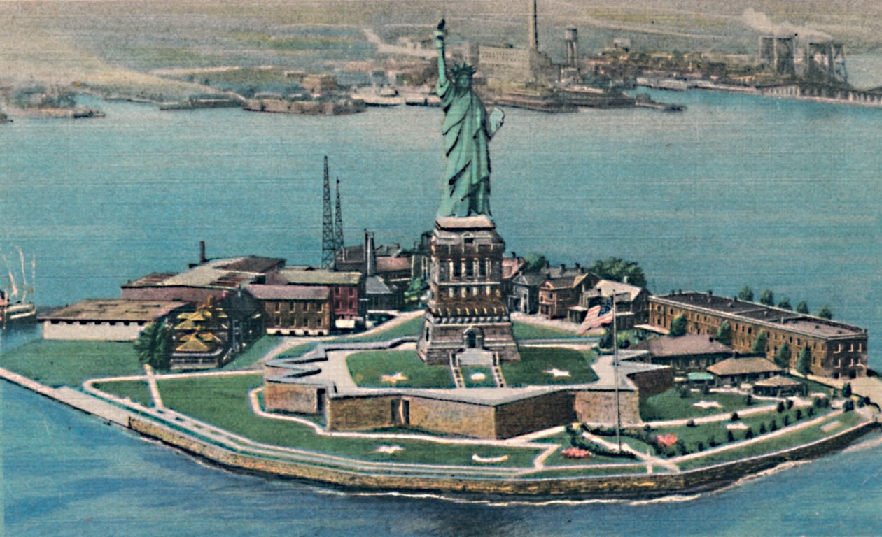 Statue of Liberty on Bedloe