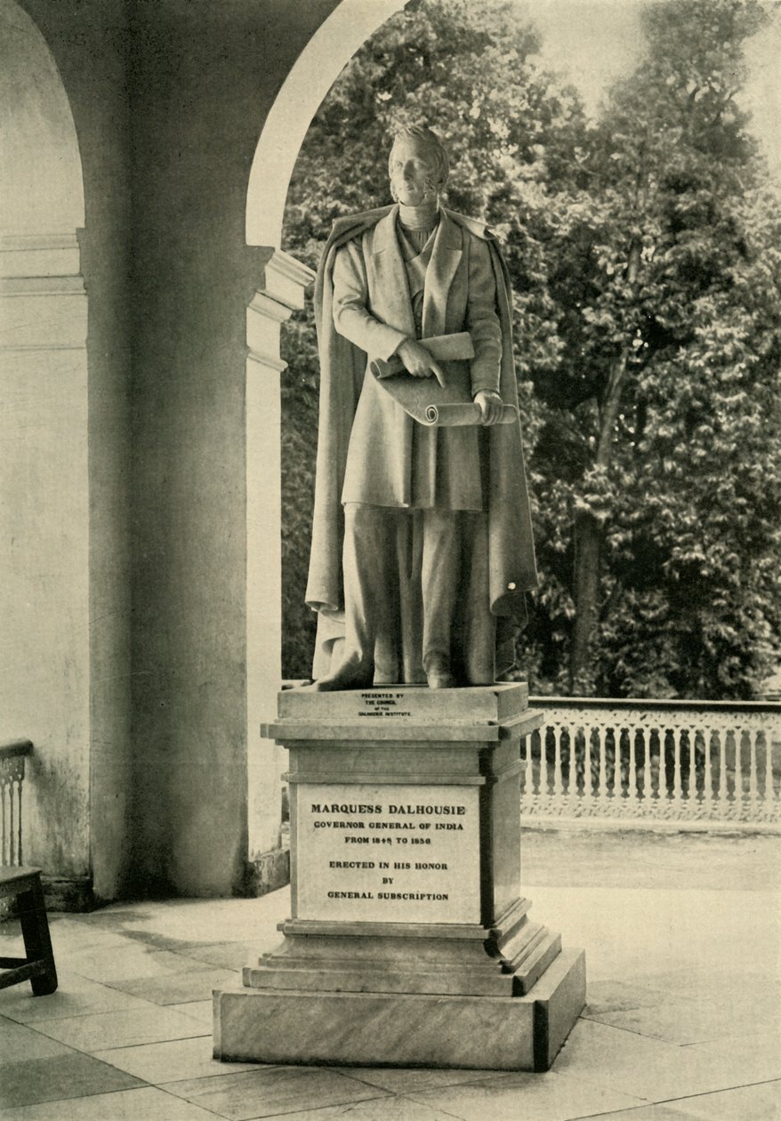 Statue of Lord Dalhousie by Unbekannt