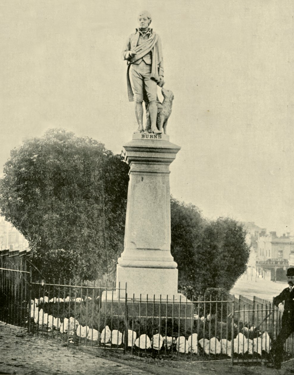 Statue of Robert Burns, Ballarat, 1901 by Unbekannt