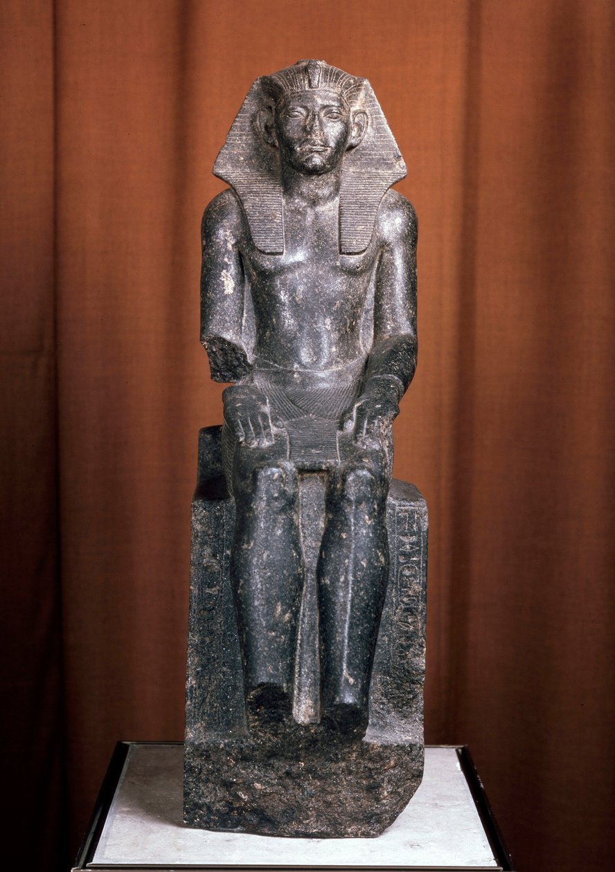 Statue of the Pharaoh Amenemhat III, 19th century BC by Unbekannt