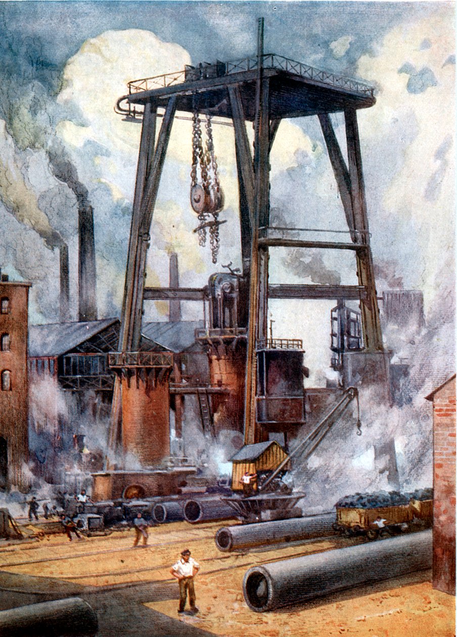 Steel Works by Unbekannt