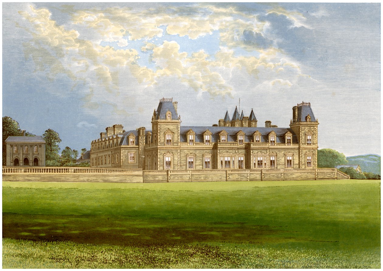 Stevenstone Park, Devon, home of the Rolle family, c1880 by Unbekannt