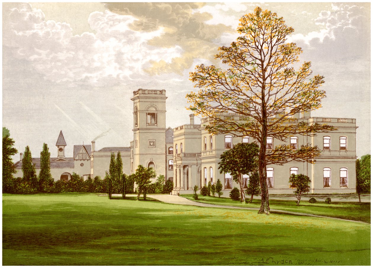 Stowlangtoft Hall, Suffolk, Home of the Wilson Family by Unbekannt