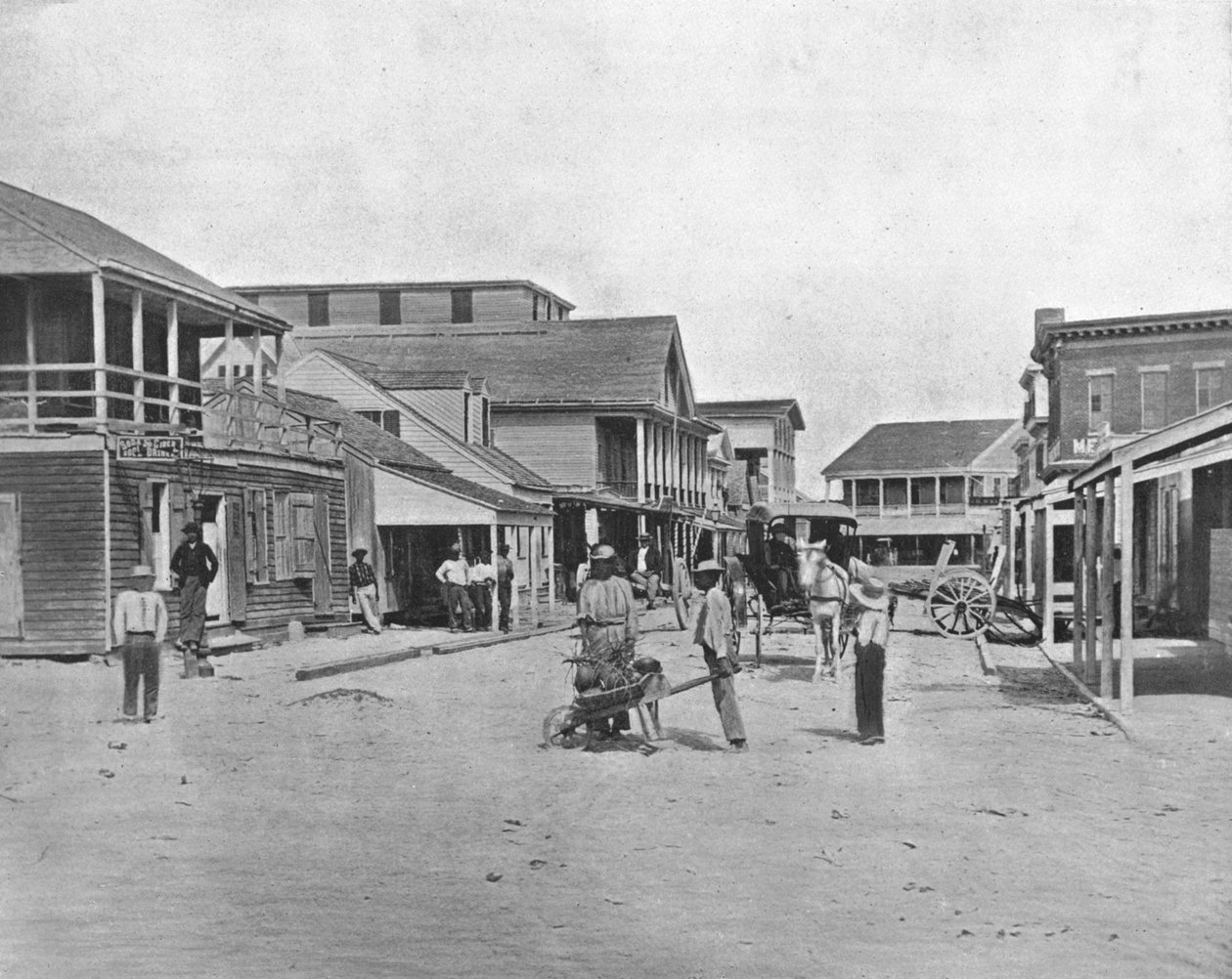 Street in Key West, Florida, USA, c1900 by Unbekannt