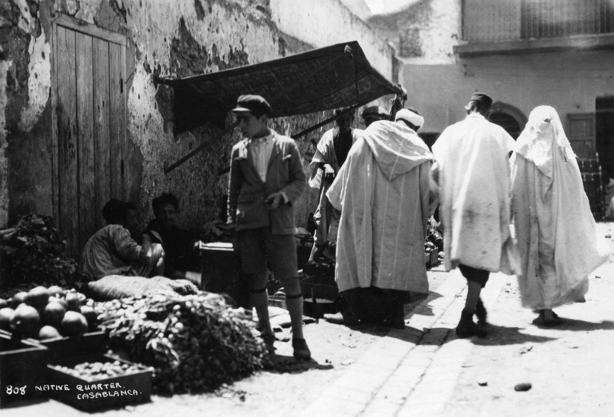 Street Scene, Casablanca, Morocco by Unbekannt