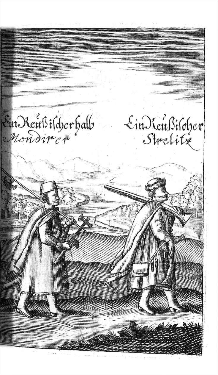 Streltsy from Georg Adam Schleissing Derer beyden Czaaren in Reussland Iwan und Peter Alexewiz by Unbekannt