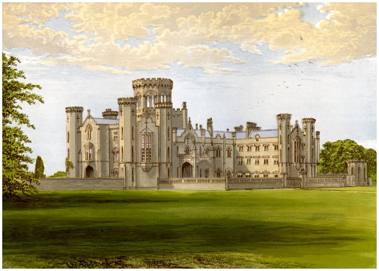 Studley Castle, Warwickshire, home of the Walker family, c1880 by Unbekannt
