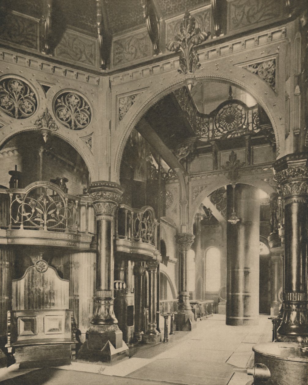 Sublimated Sewage Station: The Engine House at Abbey Mills, c1935 by Unbekannt