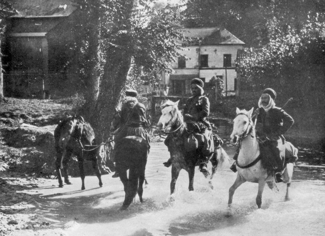 Sudanese Cavalry, France by Unbekannt