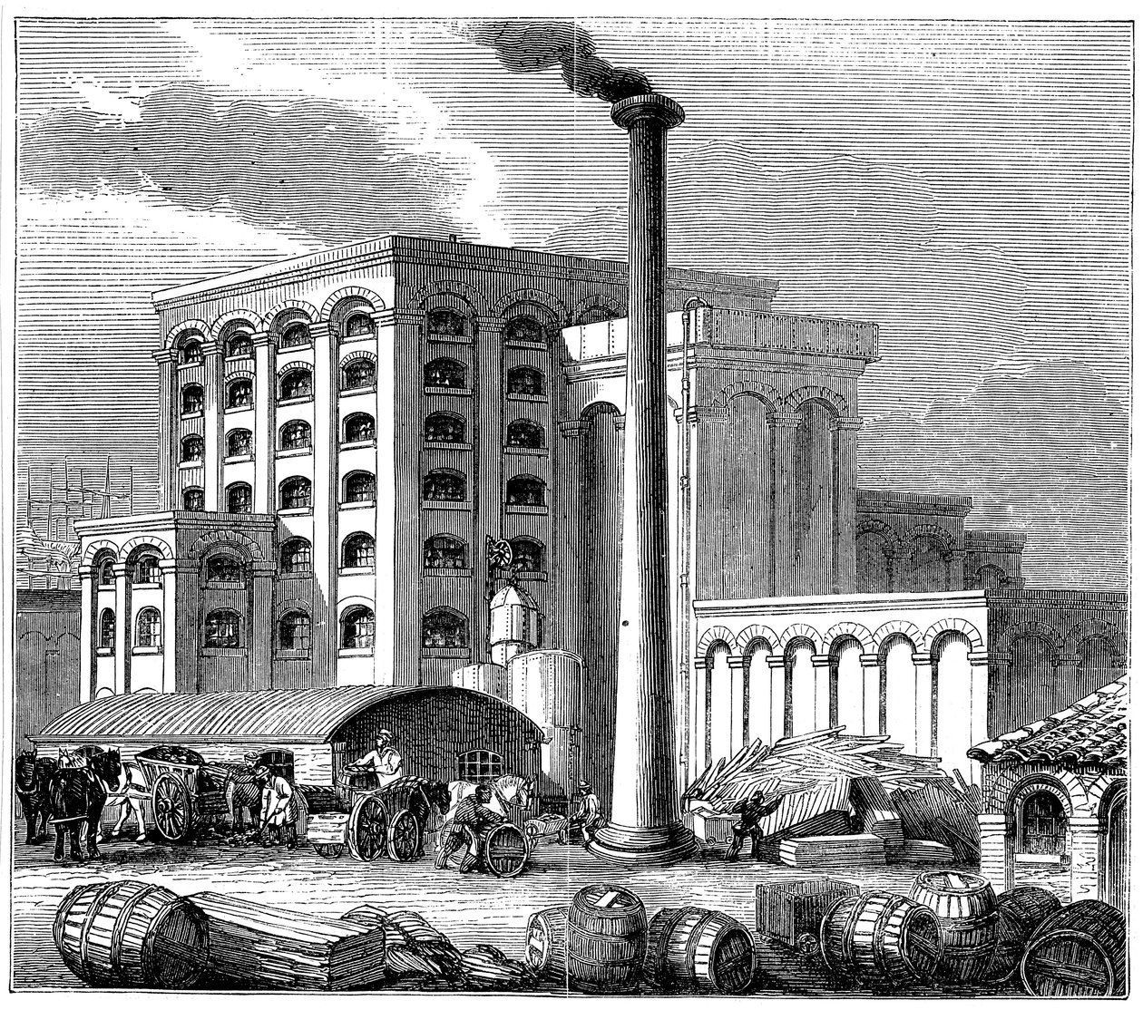 Sugar Refinery, Southampton, England by Unbekannt