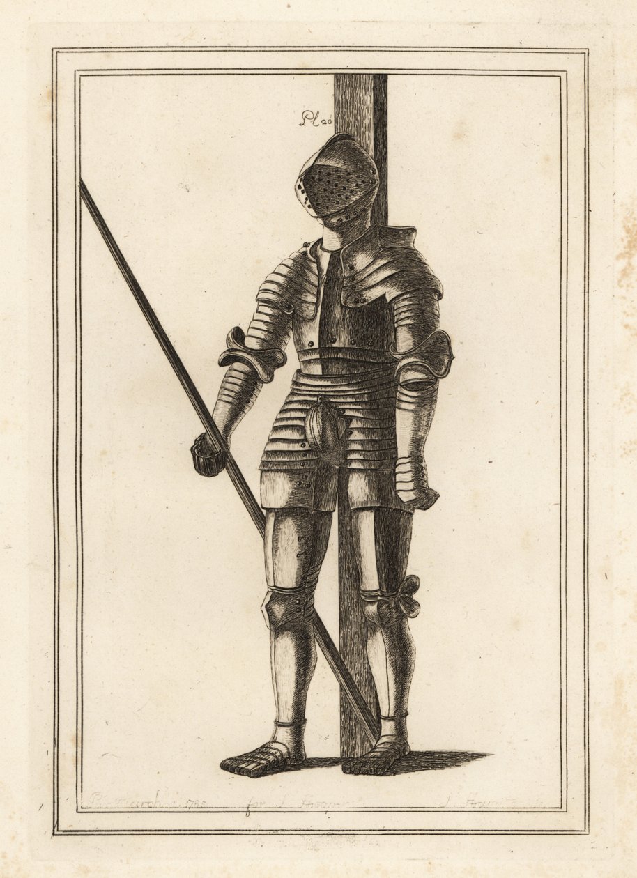 Suit of armour made for King Henry VIII at age 18 in the Tower of London by Unbekannt