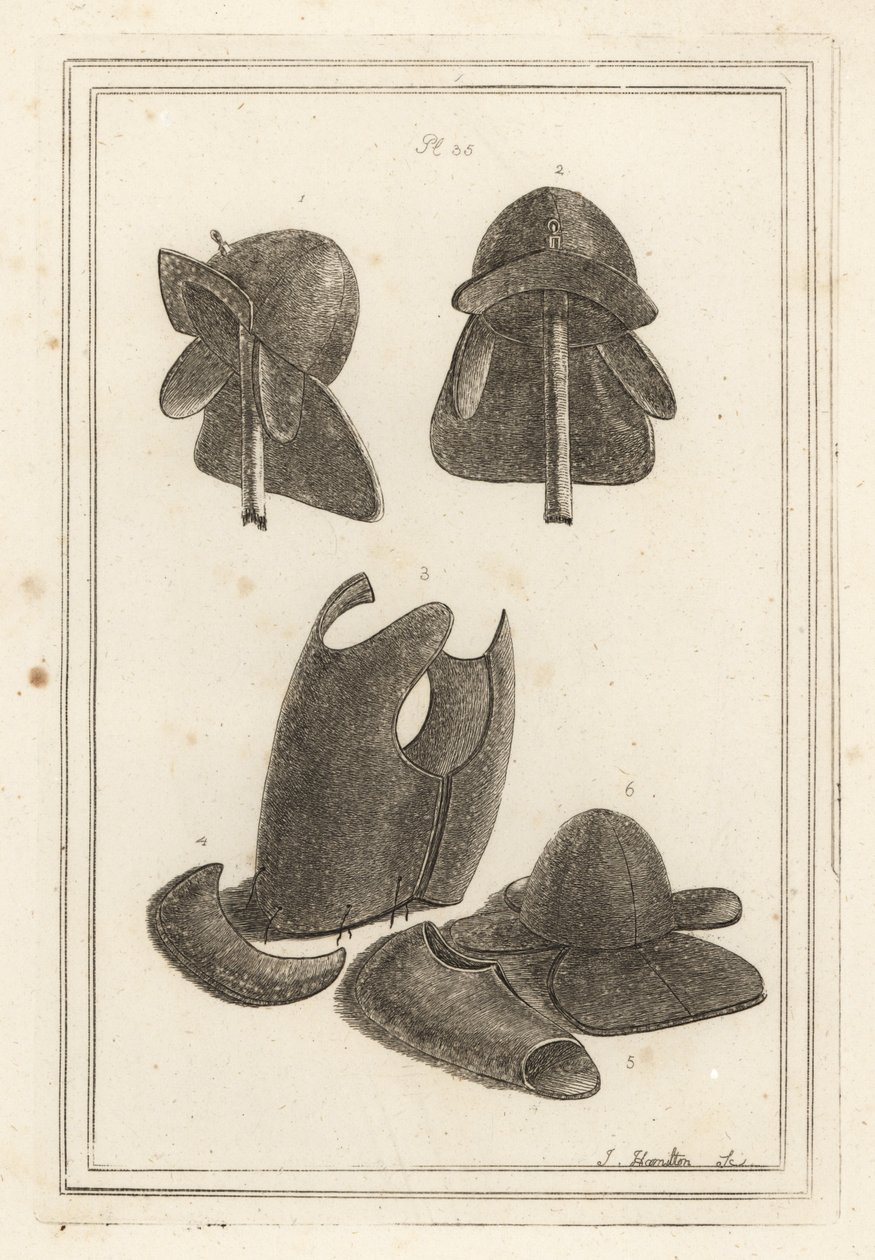 Suit of armour of the time of King James or Charles I by Unbekannt