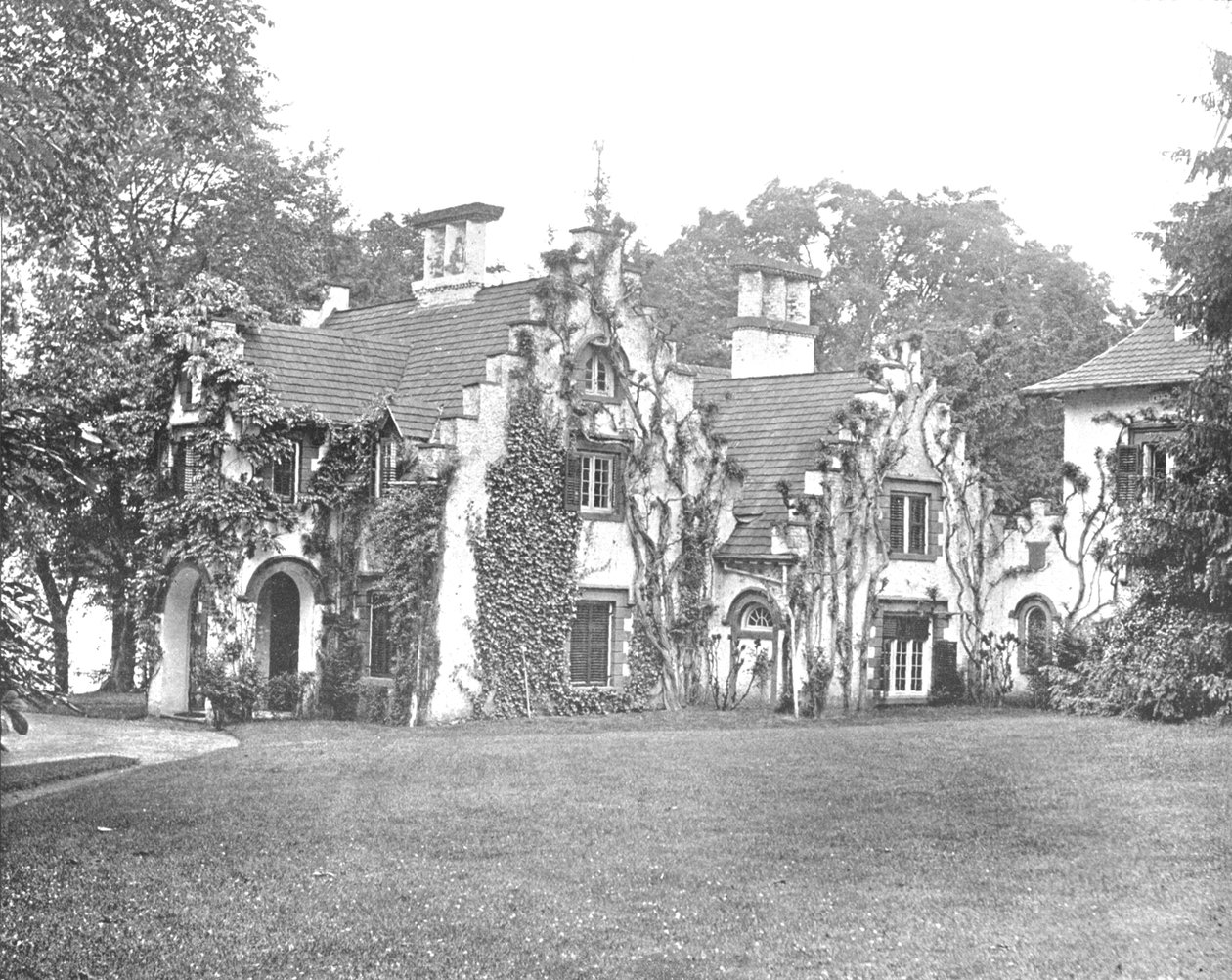 Sunnyside, Home of Washington Irving, near Tarrytown, New York State, USA, c1900 by Unbekannt