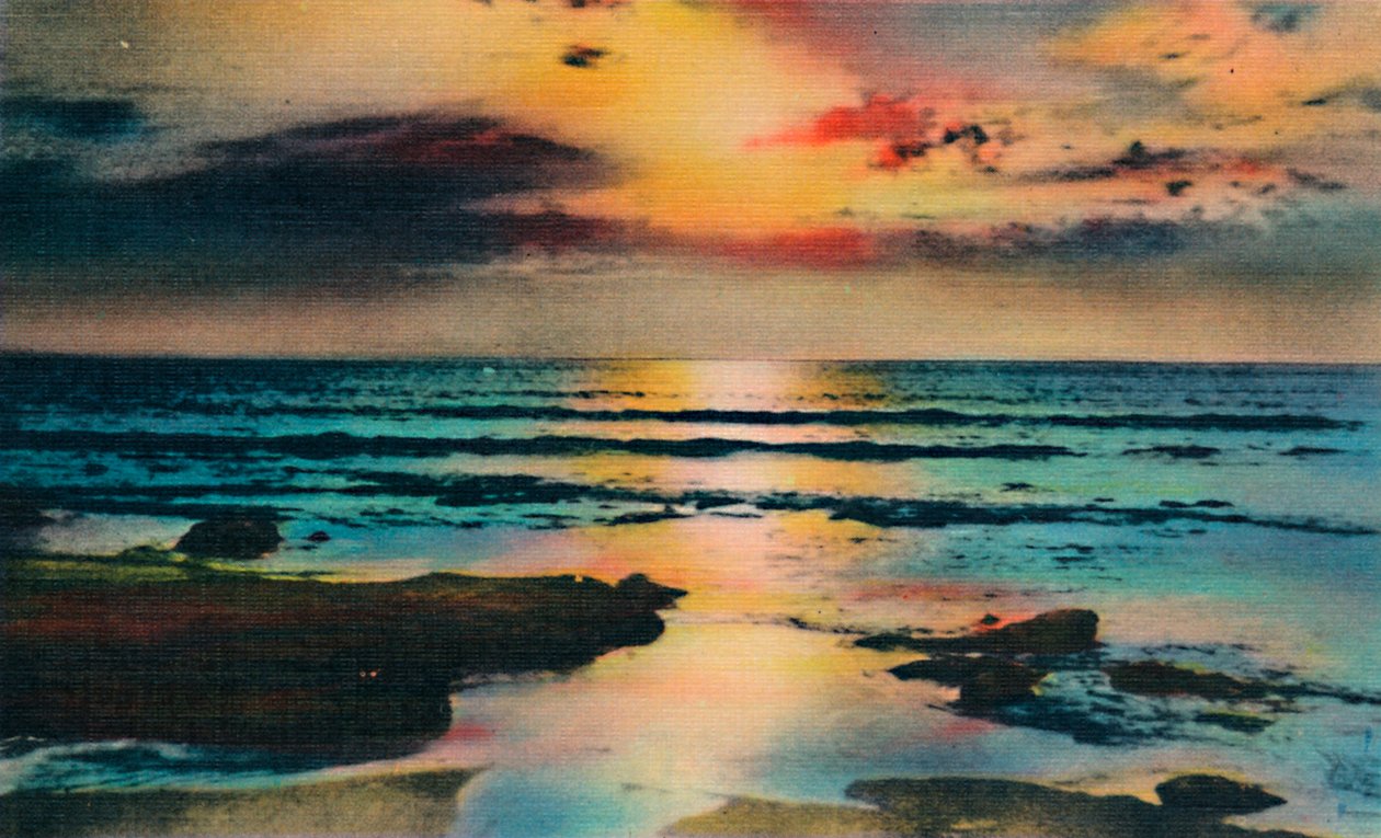 Sunset on the Pacific, La Jolla, California by Unbekannt