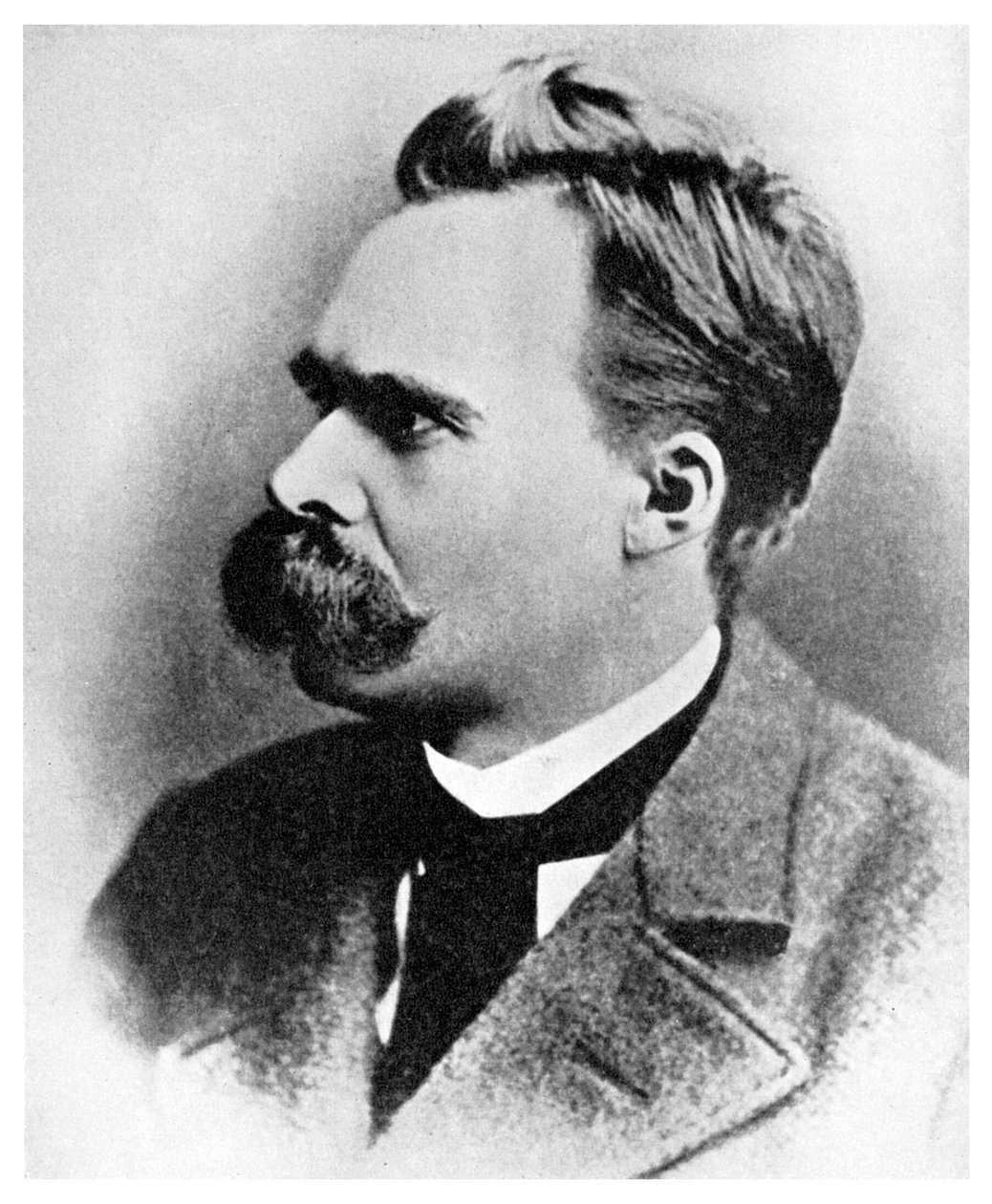 Superman: Friedrich Nietzsche, German Philosopher by Unbekannt
