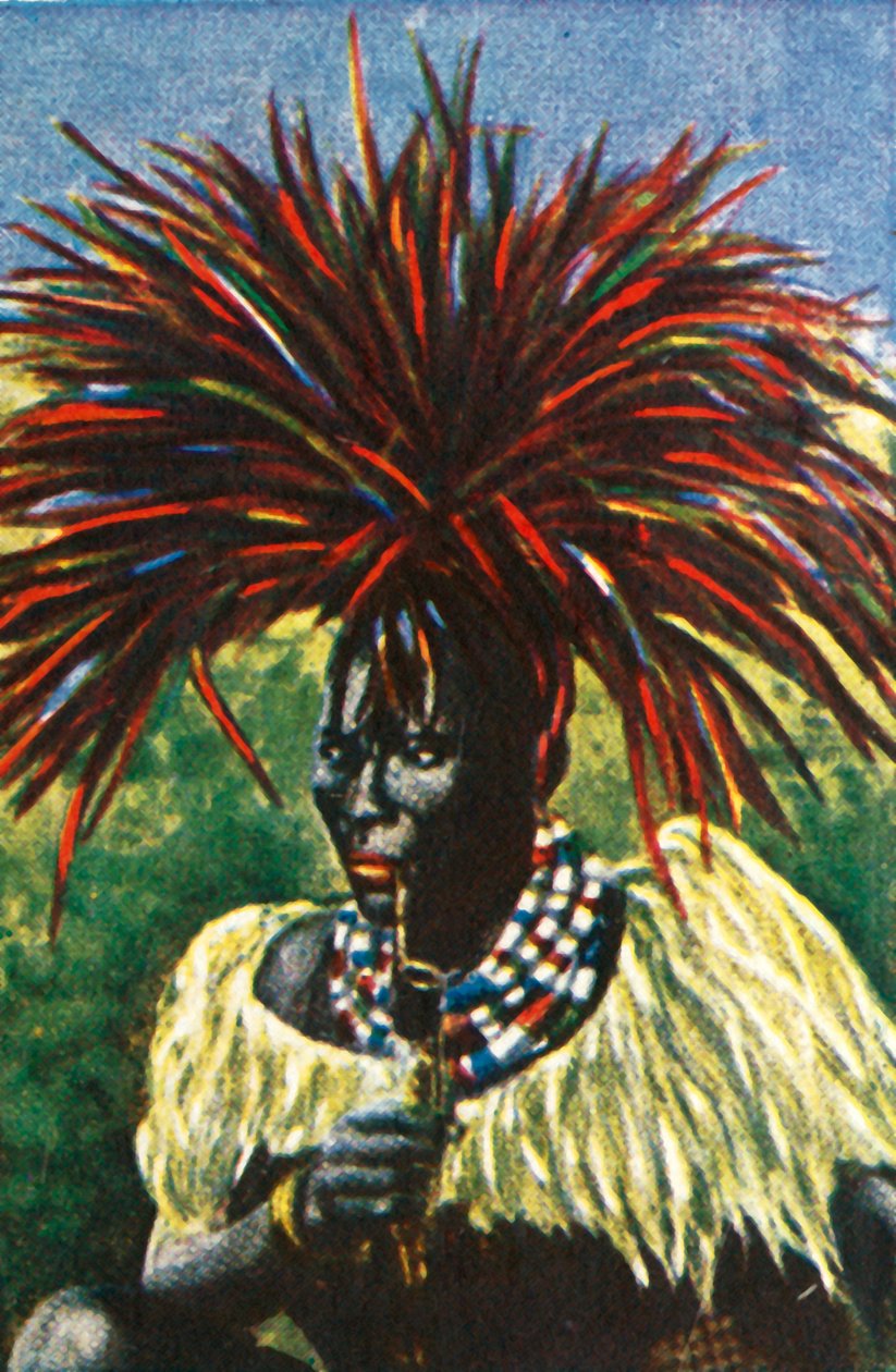 Swazi Man from South Africa by Unbekannt