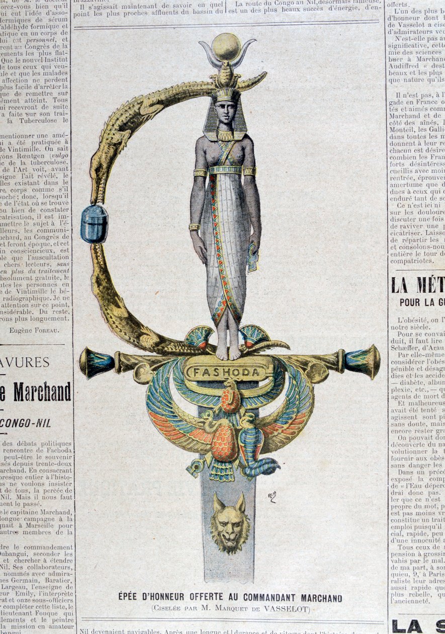 Sword of honor offered to the commercial commander by Unbekannt