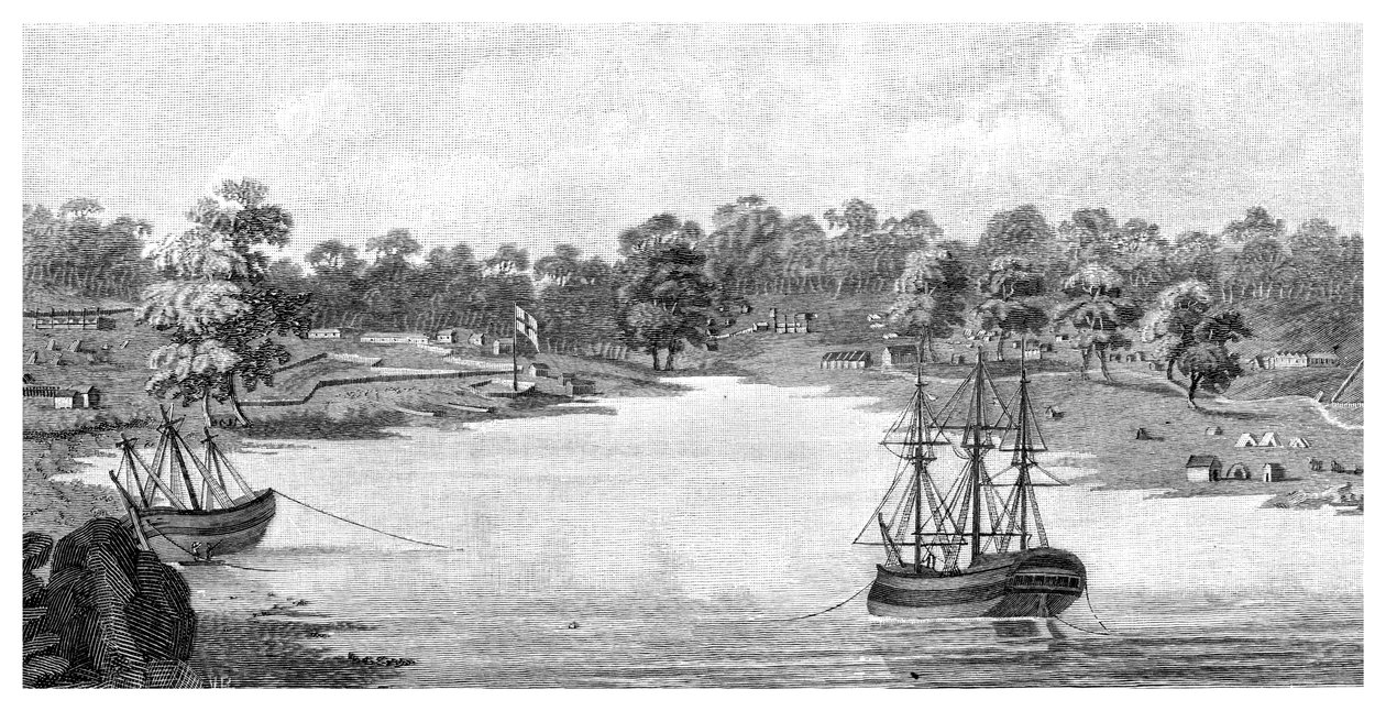 Sydney Cove, New South Wales, Australia, 1788 by Unbekannt