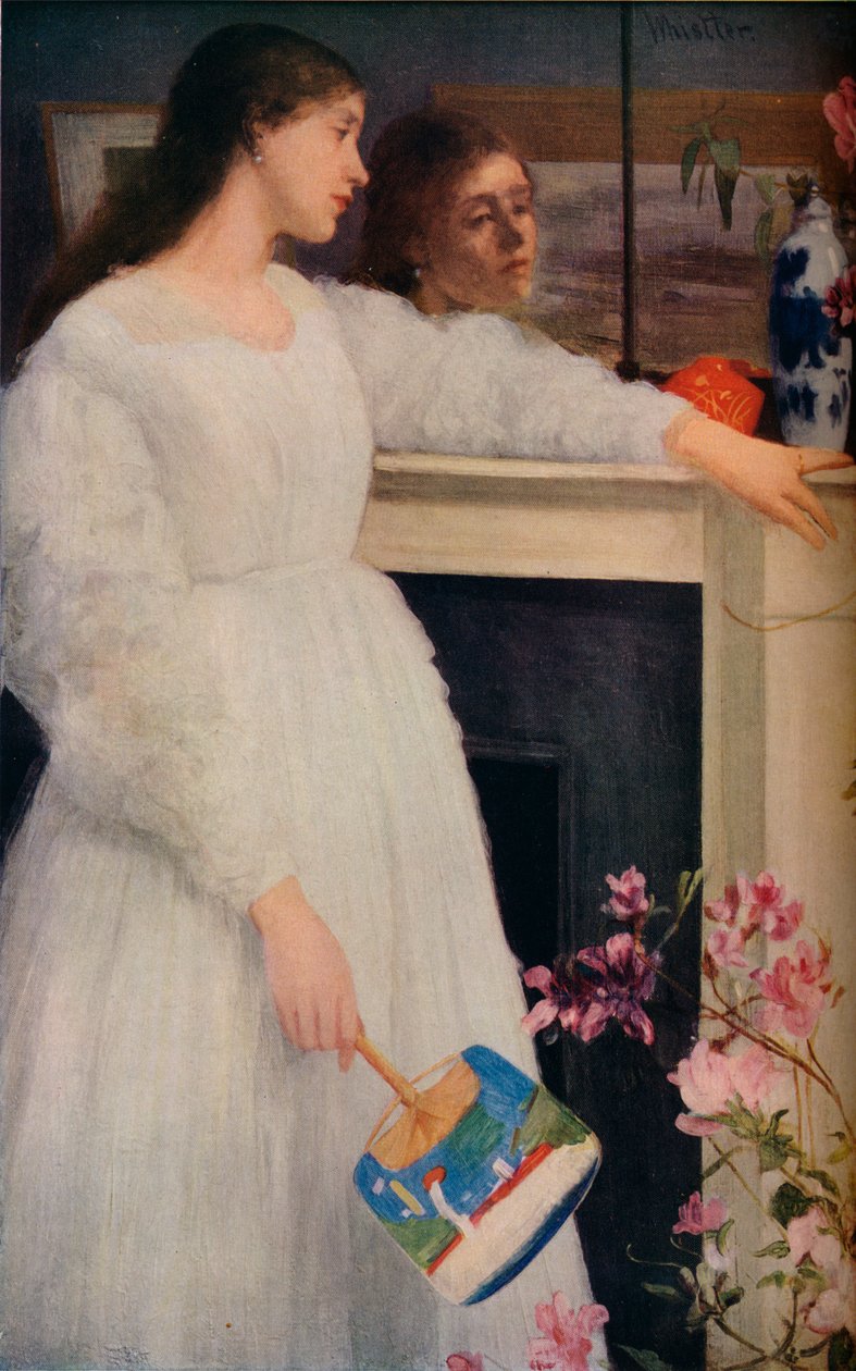 Symphony in White, No. 2: The Little White Girl, 1864-65 by Unbekannt
