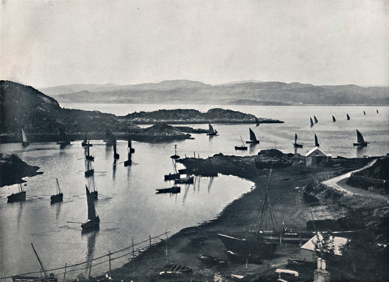 Tarbert - Fishing Boats Going Out, 1895 by Unbekannt