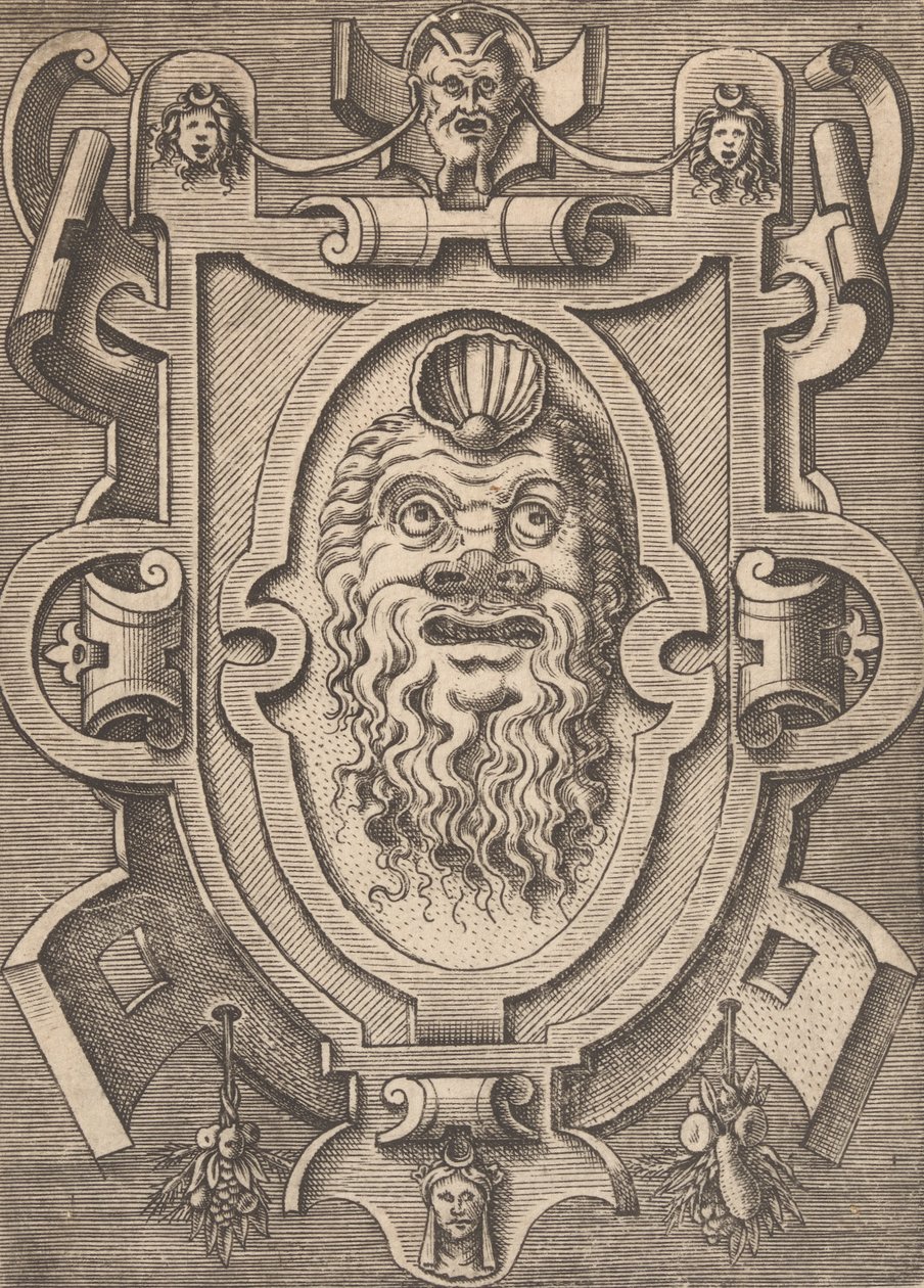 Cartouches and Other Ornaments by Unbekannt