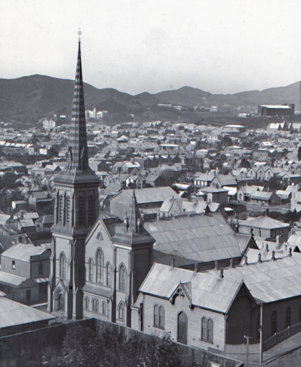 Te Aro, from Terrace, Wellington by Unbekannt
