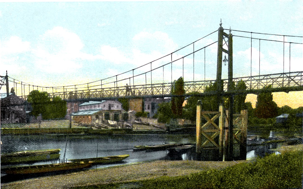 Teddington Bridge, London, 20th Century by Unbekannt