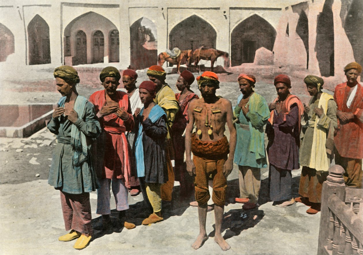 Procession of Dervish Martyrs, Teheran by Unbekannt