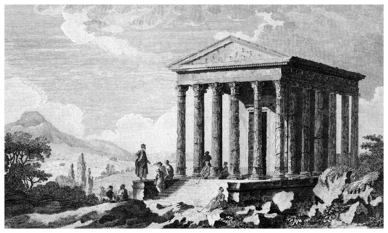 Temple of Augustus at Mylasa, Milas, Turkey by Unbekannt