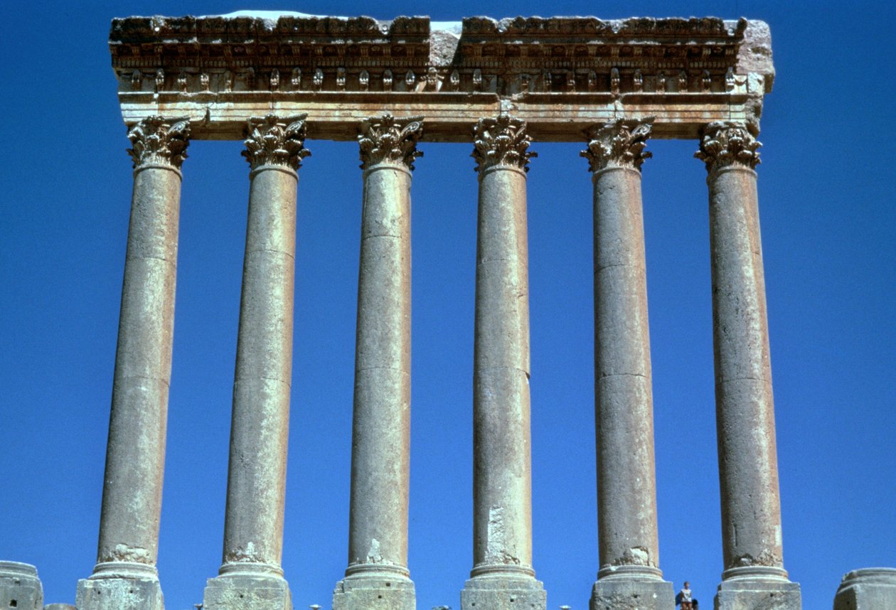 Temple of Heliopolitan Zeus, Baalbek, Lebanon, 10-249 AD by Unbekannt