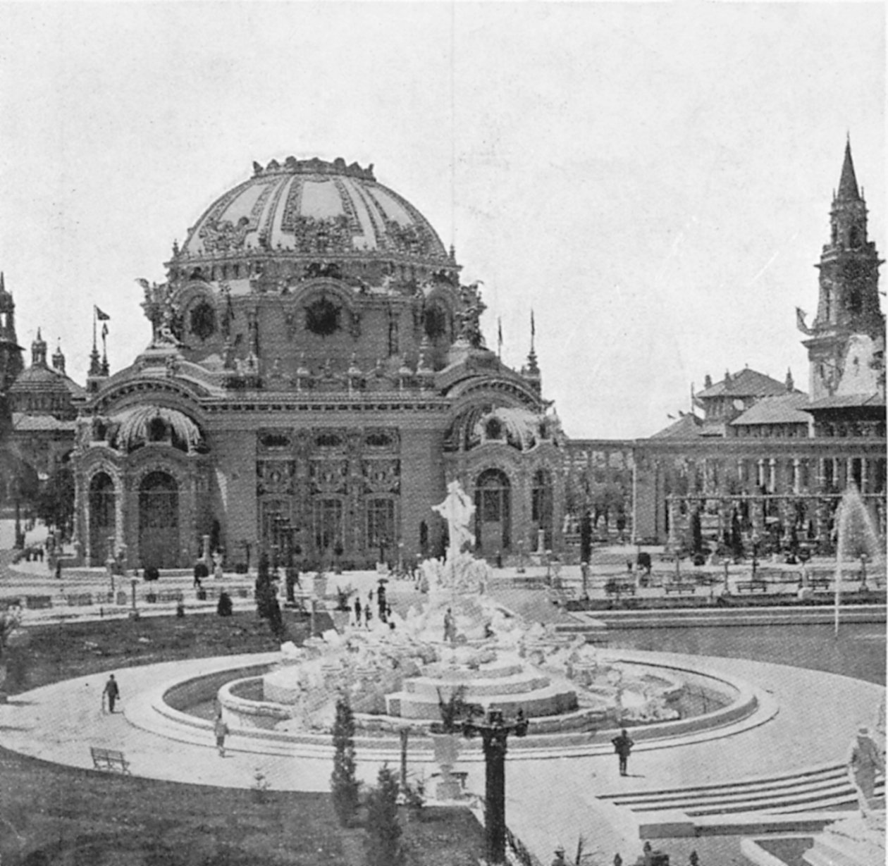 Temple of Music at the Pan-American Exhibition at Buffalo by Unbekannt